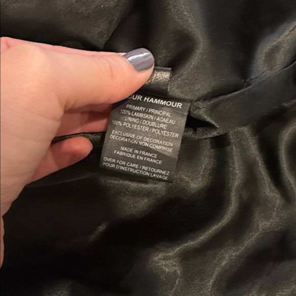 Nour Hammour Temple Leather Studded Jacket - Picture 7 of 9